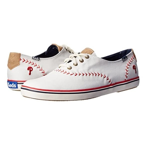 Keds Women's Champion MLB Pennant Baseball Sneaker - Picture 2 of 7